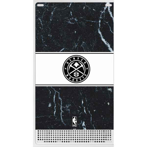 NBA Denver Nuggets Marble Xbox Series S Console Skin